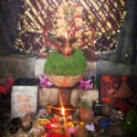 लोक गायक लक्की राजपूत फिल्म स्टार प्रमोटर छ.ग.ने मां महामाया देवी ग्राम बुंन्देला में विराजमान है दर्शन किए..