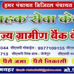 ग्रामीण बैंक का खाता खोला जाता है