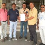 पीआईएल चाम्पा के द्वारा गुपचुप तरीके से जन सुनवाई के विरोध में आम आदमी पार्टी कार्यकर्ताओं ने कलेक्टर को सौंपा ज्ञापन