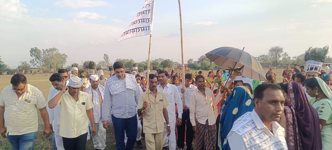जैजैपुर में होगा रामनामी भजन मेला जनवरी 2024 में, विधायक ने किया जयस्तम्भ निर्माण का भूमि पूजन