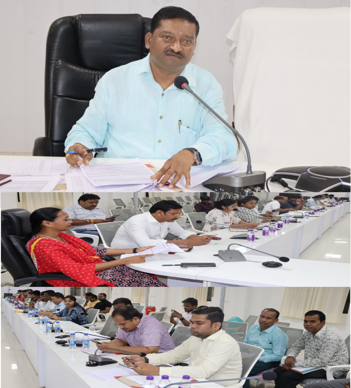 प्रभारी कलेक्टर ने ली साप्ताहिक समय सीमा की बैठक, जनशिकायत के लंबित प्रकरणों का तेजी से करे निराकरण- प्रभारी कलेक्टर