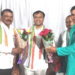 छत्तीसगढ़ प्रदेश कांग्रेस कमेटी अध्यक्ष दीपक बैज से कांग्रेस नेता बलराम चंद्रा, राजेश लहरें ने की सौजन्य मुलाकात