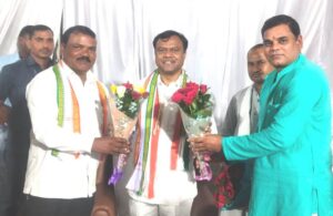छत्तीसगढ़ प्रदेश कांग्रेस कमेटी अध्यक्ष दीपक बैज से कांग्रेस नेता बलराम चंद्रा, राजेश लहरें ने की सौजन्य मुलाकात