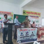 हमर पुलिस हमर संग जन जागरूकता कार्यक्रम के तहत नवागढ़ पुलिस द्वारा थाना नवागढ़ क्षेत्र के शासकीय महाविद्यालय में सामुदायिक पुलिसिंग का अयोजन किया गया।