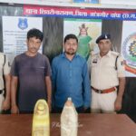 10 लीटर अवैध कच्चा  दारू  के  संग  02 आरोपि गिरफ्तार थाना शिवरीनारायण पुलिस के  कारवाही
